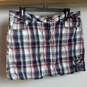 Women’s Plaid Skort, Faded Glory, Size 12